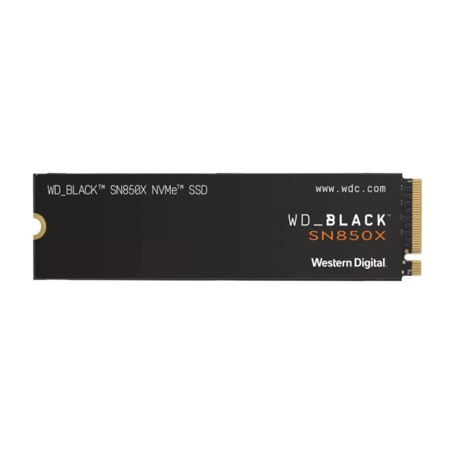 SSD Interno Western Digital Black SN850X 2TB M.2 2280 PCle 4.0 NVMe Lect 7300/6600 MBs para PS5 WDS200T2X0E