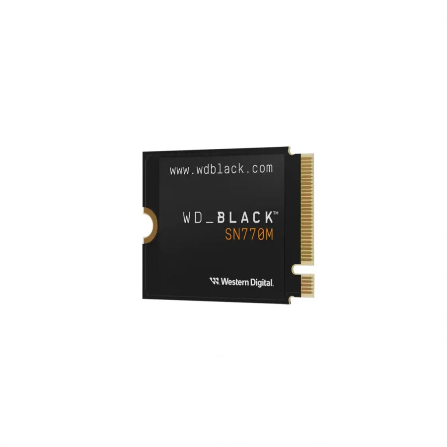 SSD Interno Western Digital Black SN770M 2TB M.2 2230 PCIe 4.0 NVMe Lect 5150/4850 MBs Alto Rendimiento WDS200T3X0G
