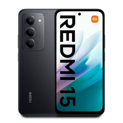 Smartphone Xiaomi Redmi 15 Capacidad 6+128 Color Negro