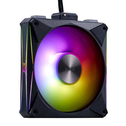 Ventilador XPG HURRICANE MAG 120 ARGB PWM 120mm 2000RPM ARGB Negro