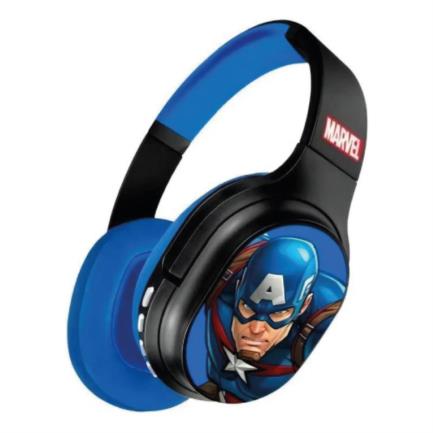 Audifonos Capitan America Marvel bluetooth XTech XTH-D660CA - Bocina de 40mm - Copas giratorias de 90 grados -Diseño plegable