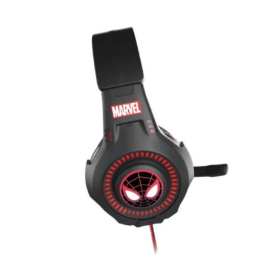Audífonos Cableados XTECH Edición Spider-Man con Micrófono Giratorio Omnidireccional con Perilla de Control