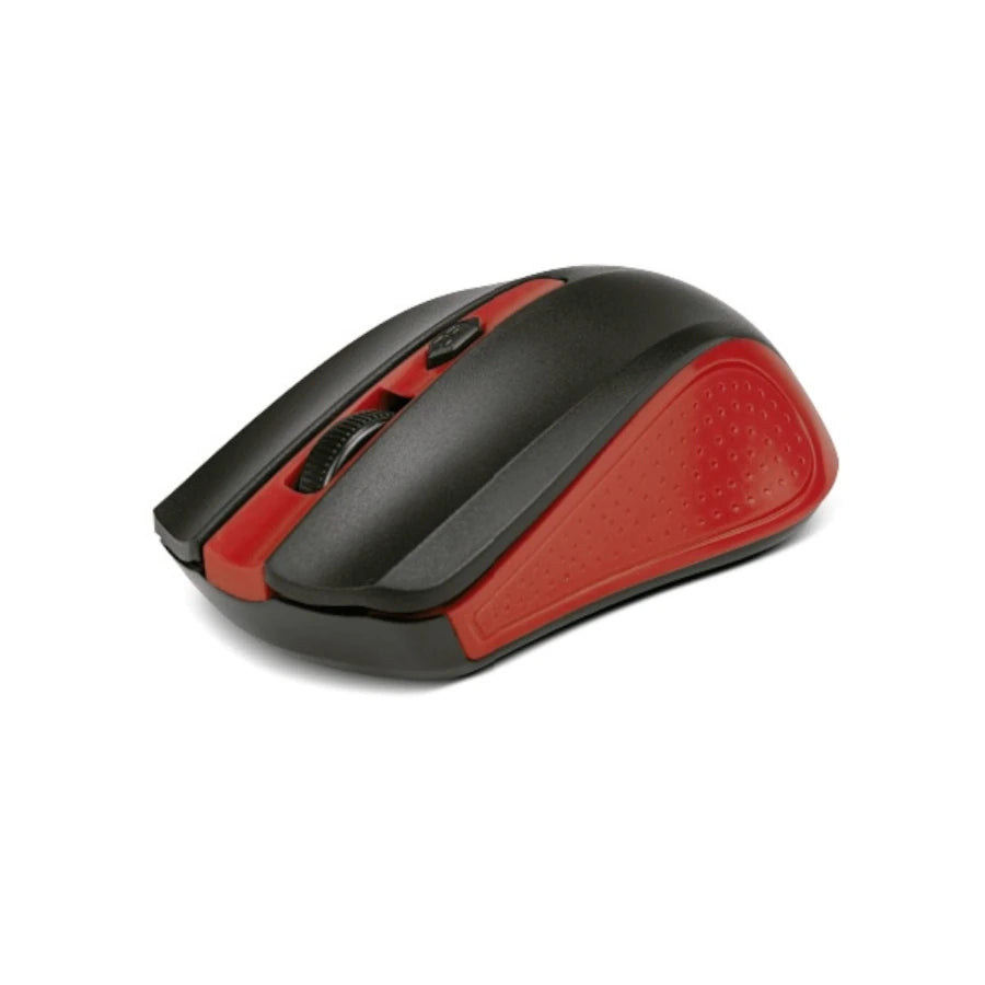 Mouse optico XTech Galos XTM-310RD - Conexion USB - 4 botones - Color Rojo