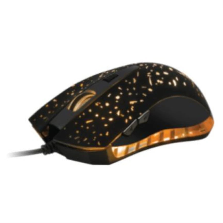 Mouse gaming LED cableado XTech Ophidian XTM-411 Sensor Optico 6 botones 1200 1800 2400 3600 DPI