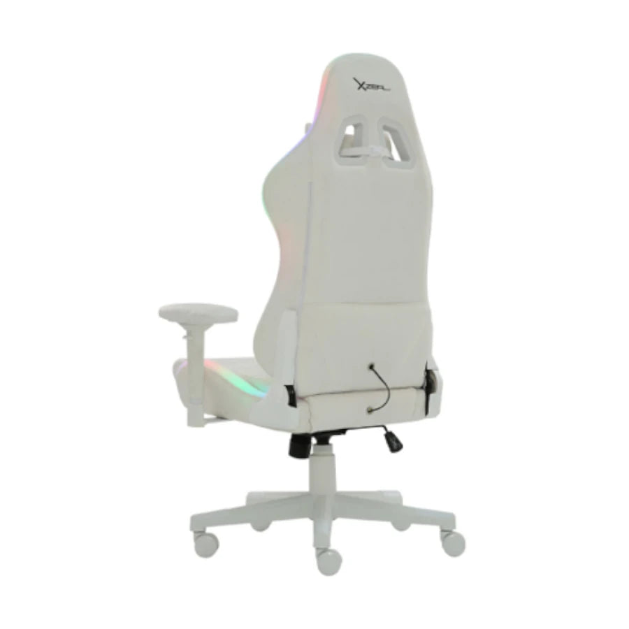 Silla Gamer Xzeal XZ15 RGB 4D Blanco
