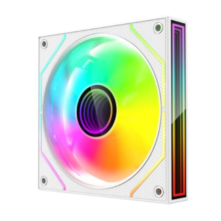 Kit Gamer 3 Ventiladores Xzeal XZ1115 ARGB 25dB 1200RPM 120mm Negro