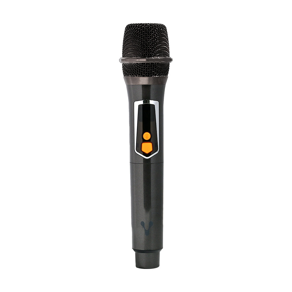 BAFLE VORAGO KSP-350 NEGRO 8" 30WATTS RMS TECNOLOGIA DSP / USB / MSD/ 3.5MM / RECARGABLE / TWS BT 5HRS CARGA USB TIPO C / MICROFONO INALAMBRICO