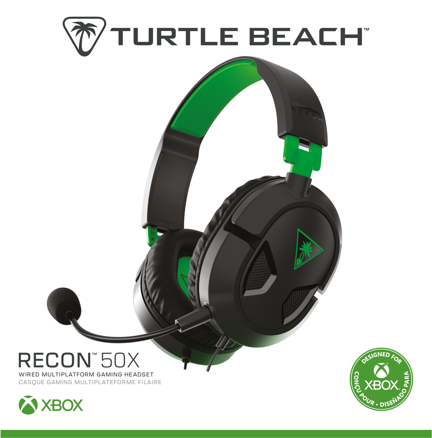 Auriculares Turtle Beach para juegos RECON 50X para Xbox One y Xbox Series XS