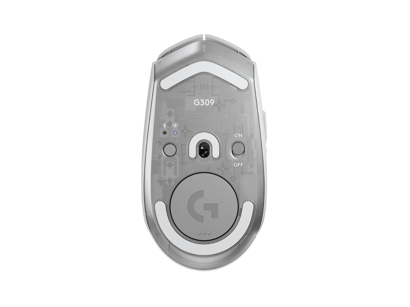 Mouse Logitech G309 LighSpeed Blanco Inalambrico