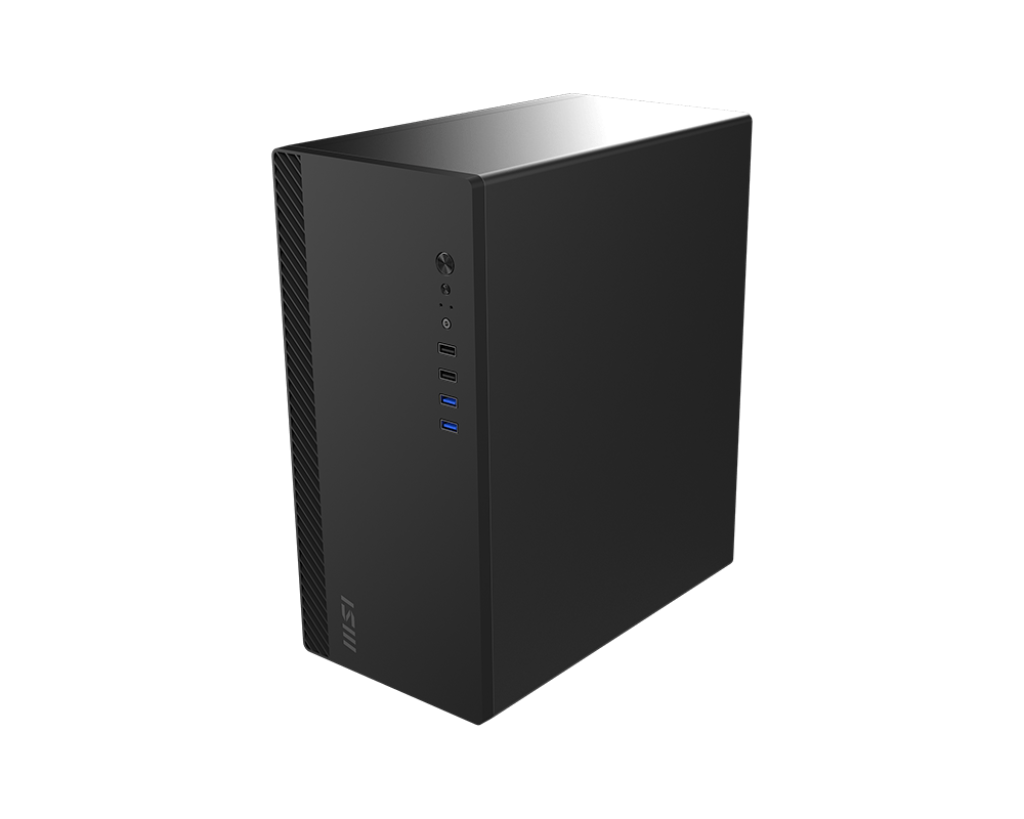 Gabinete MSI PRO SHIELD M100P Torre Media ATX Diseño de Alto Flujo de Aire Negro