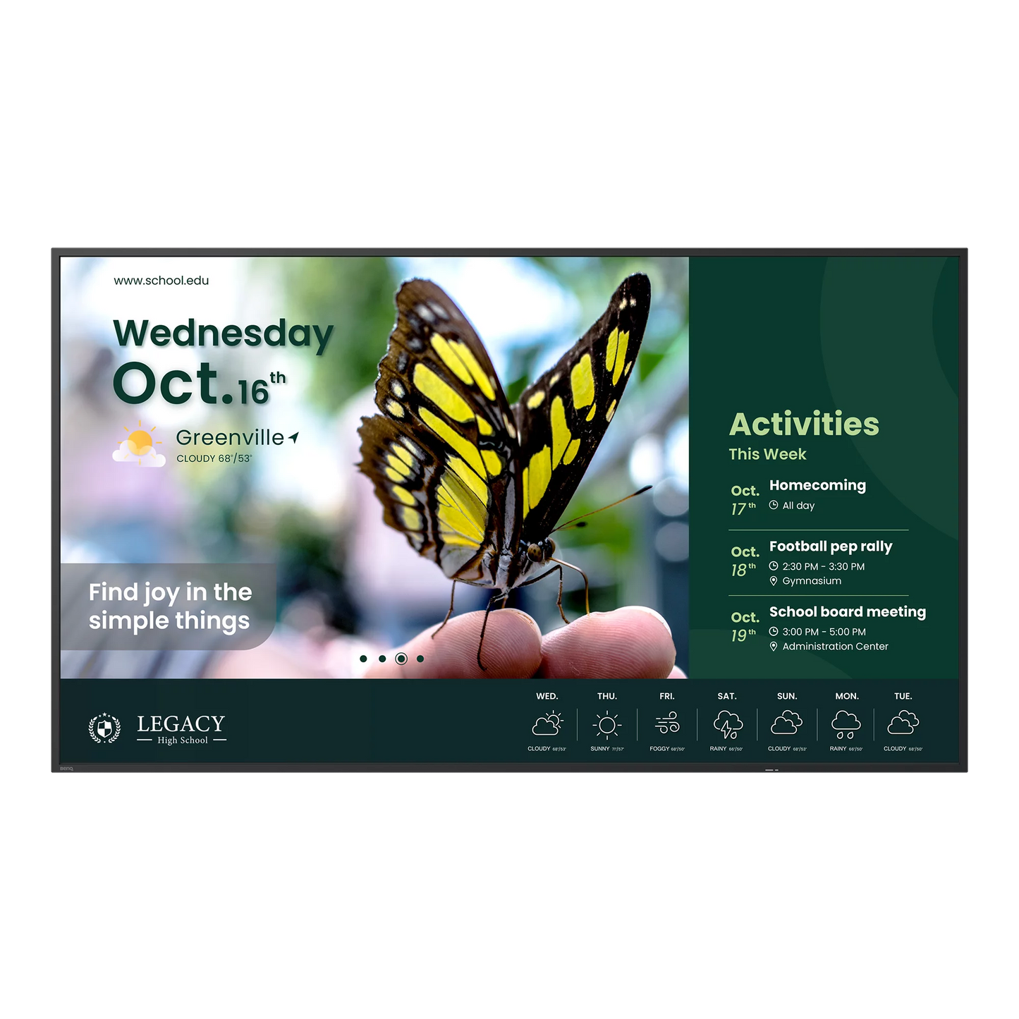 Pantalla BenQ ST5504 55 4K UHD 3840x2160 Panel ADS 60 Hz 99% sRGB