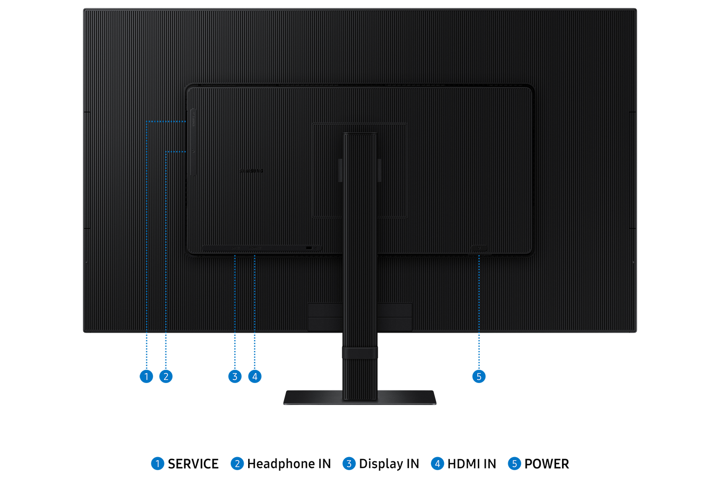 Monitor Samsung 32 ViewFinity S7 4K Plano IPS 5ms 60Hz Negro