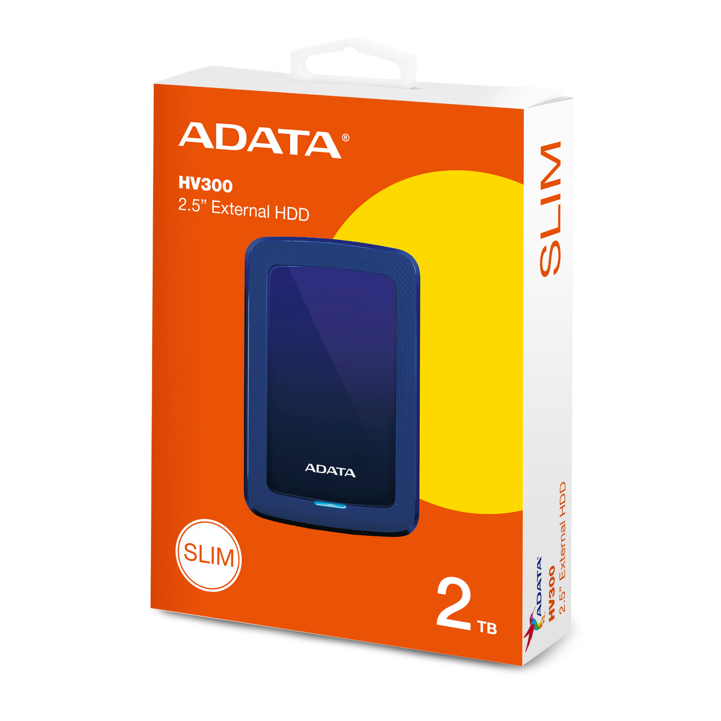 Disco Duro Externo Adata 2TB HV300 2.5" USB 3.1 Azul