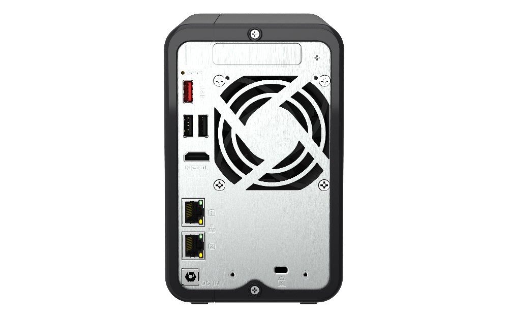 Unidad Almacenamiento NAS QNAP CPU Celeron N5095 Quad Core 2.9GHz 8GB RAM RJ45 2.5GbE 2 Bahias 3.5 Linux Sin Discos