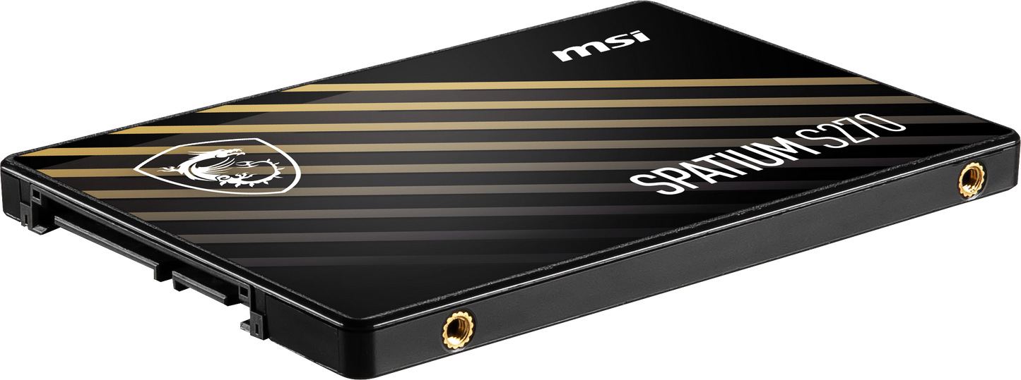 SSD MSI Interno SPATIUM S270 480GB 2.5 SATA III hasta 450 MB/s Escritura