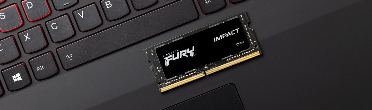 Memoria RAM Kingston FURY Impact DDR4 3200MHz 16GB Non-ECC CL20 SO-DIMM XMP