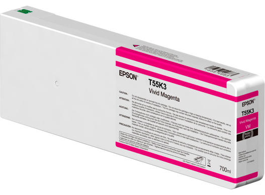 Tinta Epson UltraChrome HD 700 ml Color Magenta Vivo