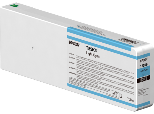 Tinta Epson UltraChrome HD 700 ml Color Cian Claro