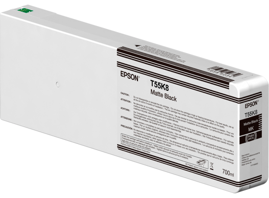 Tinta Epson UltraChrome HD 700 ml Color Negro Mate