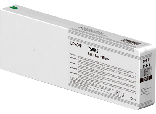Tinta Epson UltraChrome HD 700 ml Color Negro Claro
