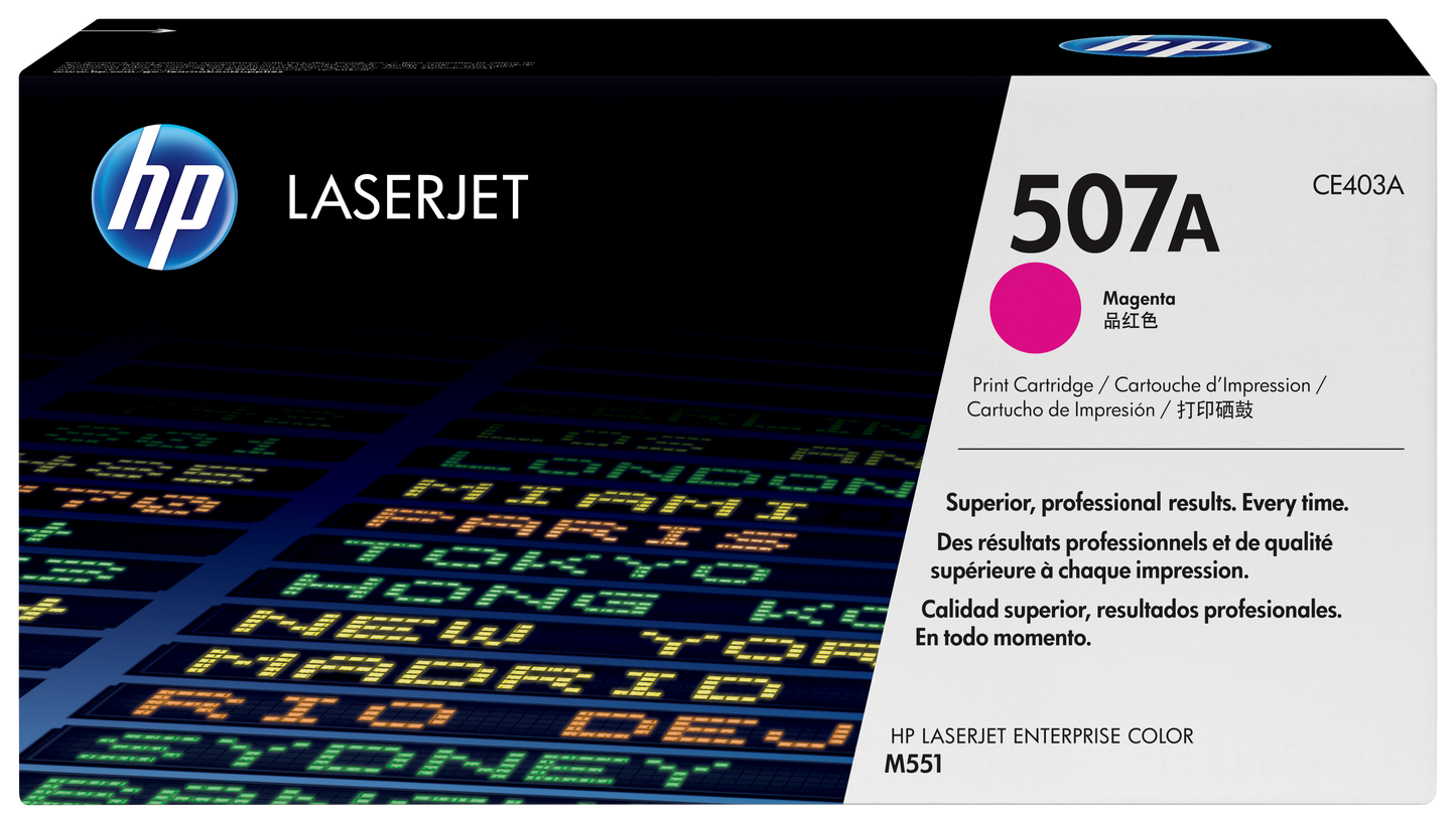 Toner hp 507a magenta