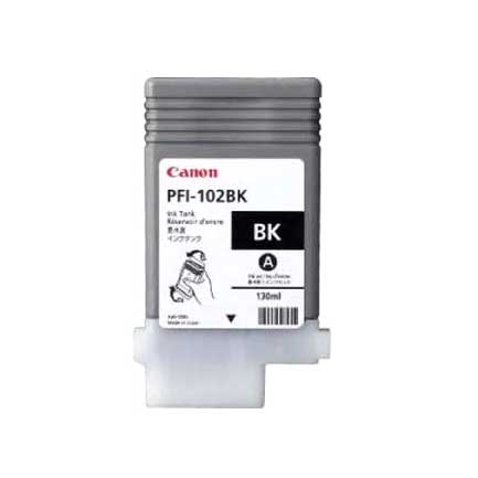 Tinta Canon Negro Matte Pfi-102 Mbk Ipf605/510/710/720/750