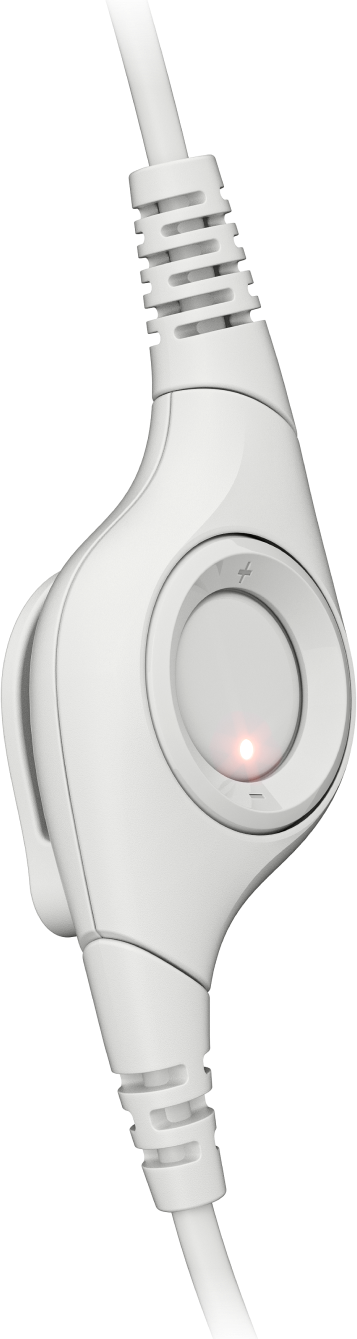 Audífonos Logitech USB H390 para Computadora con Audio Dígital Mejorado Control en Cable Color Blanco Crudo