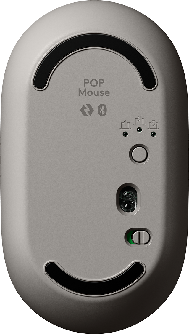 Mouse Logitech Pop Inalámbrico con Función Emojis Personalizable 1000dpi Color Mist