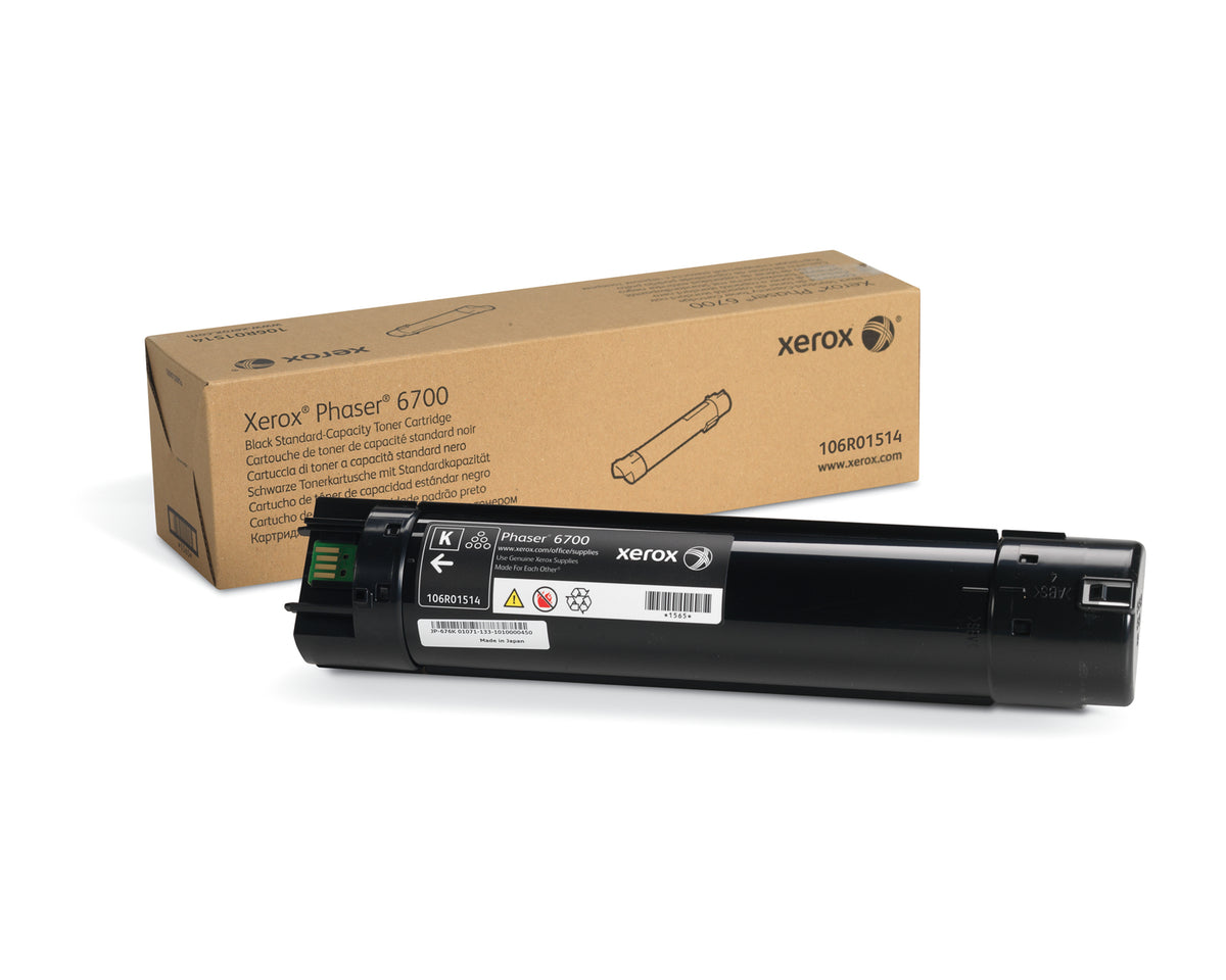 Toner xerox 106r01514 negro 7100 paginas phaser 6700