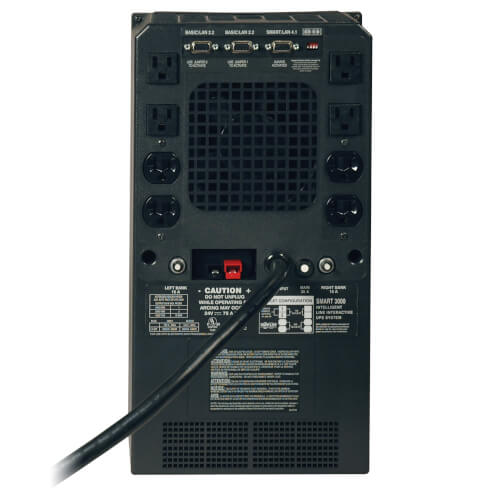 UPS Tripp Lite SmartPro 120V 3kVA 2.4kW Torre Operación Prolongada 3 Puertos DB9