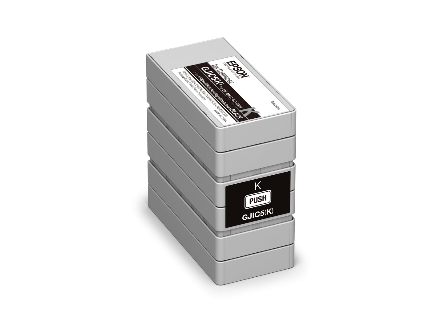 Cartucho de Tinta Negra Original Epson GJIC5 para Impresora ColorWorks C831