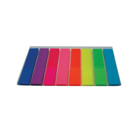 Notas de indice mae 8 colores set c/24 pzas
