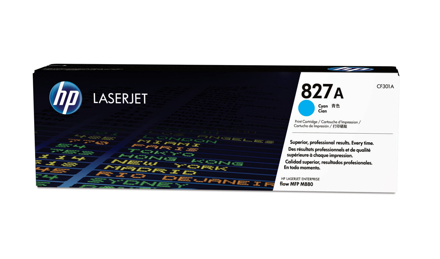 Toner hp 827a cyan