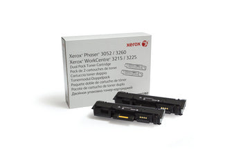 Toner xerox dual pack negro wc3215 /3225 6000 paginas