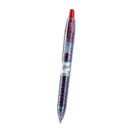 Boligrafo pilot gel b2p rojo c/12