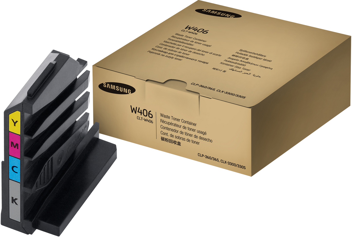 Contenedor toner s-print de desecho clt-w406