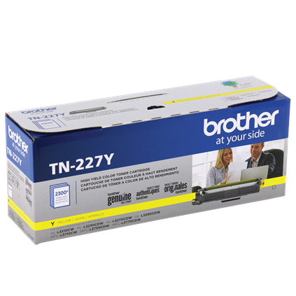Toner Brother Genuine TN-227Y Amarillo Alto Rendimiento