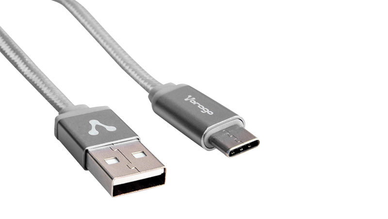 Cable Vorago Cab-123 Usb-Tipo C 1 Metro Carga Rapida Blanco