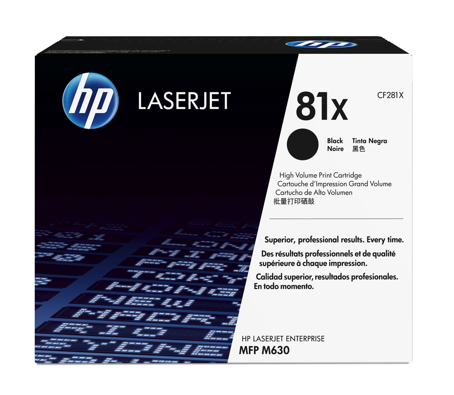 Toner hp 81x laser negro alta capacidad