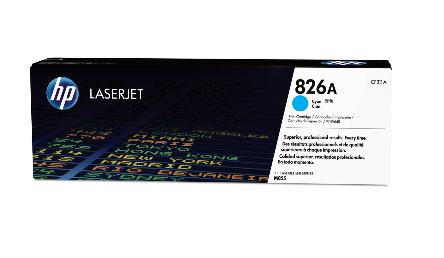 Toner hp 826a cyan