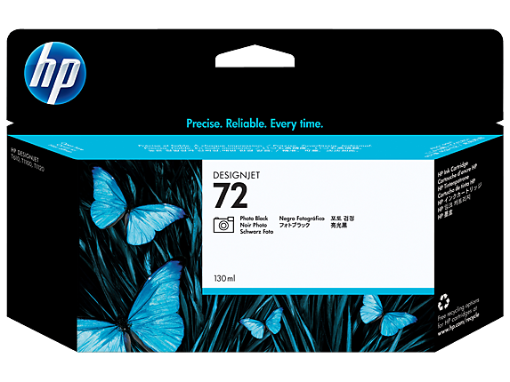 Tinta hp lf 72 negro photo 130ml ink