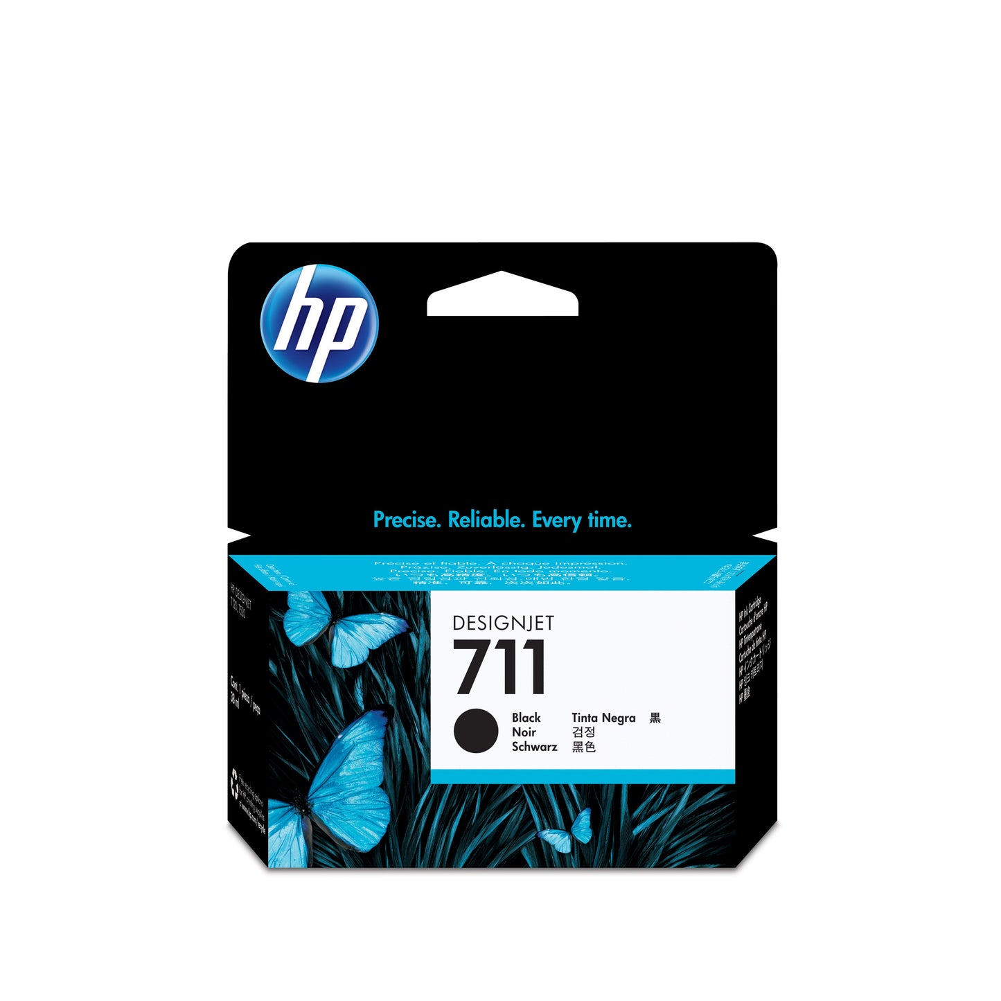 Tinta hp lf 711 negro 38ml