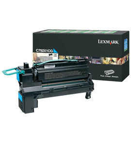 TONER LEXMARK CYAN Toner lexmark cyan extra high yield return programHIGH YIELD RETURN PROGRAM