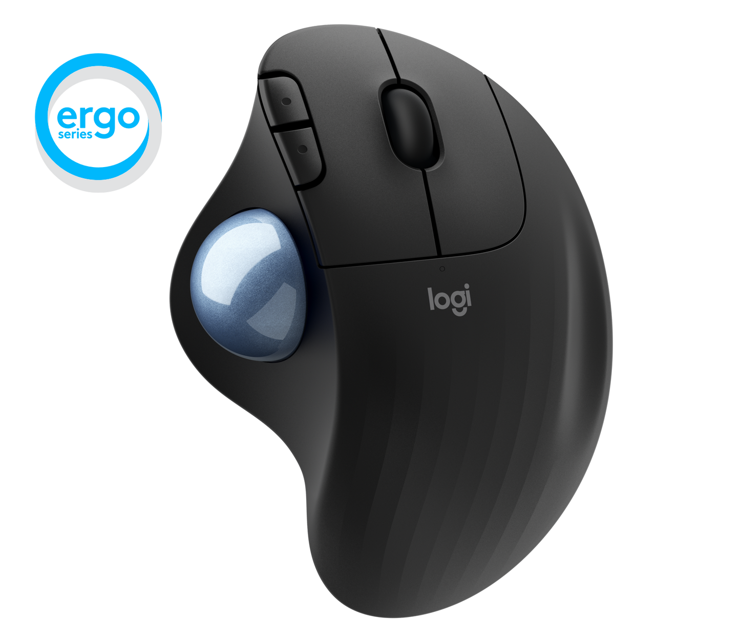 Mouse Logitech Trackball Inalámbrico Ergo M575 Óptico 2000 dpi Color Negro