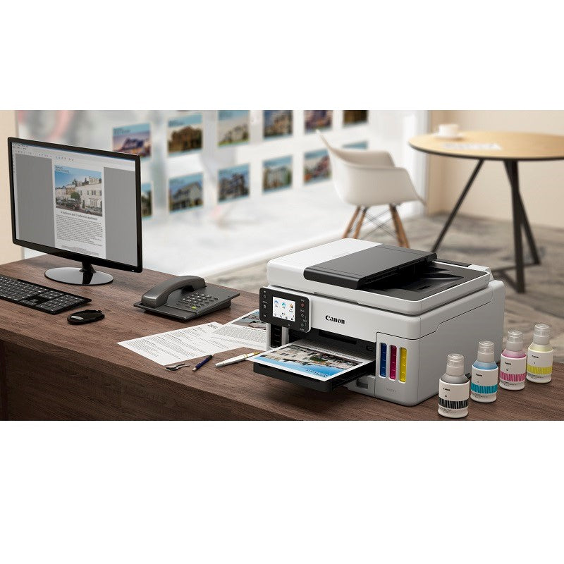 Multifuncional Canon Maxify GX6010 3 en 1 Color Tinta Continua