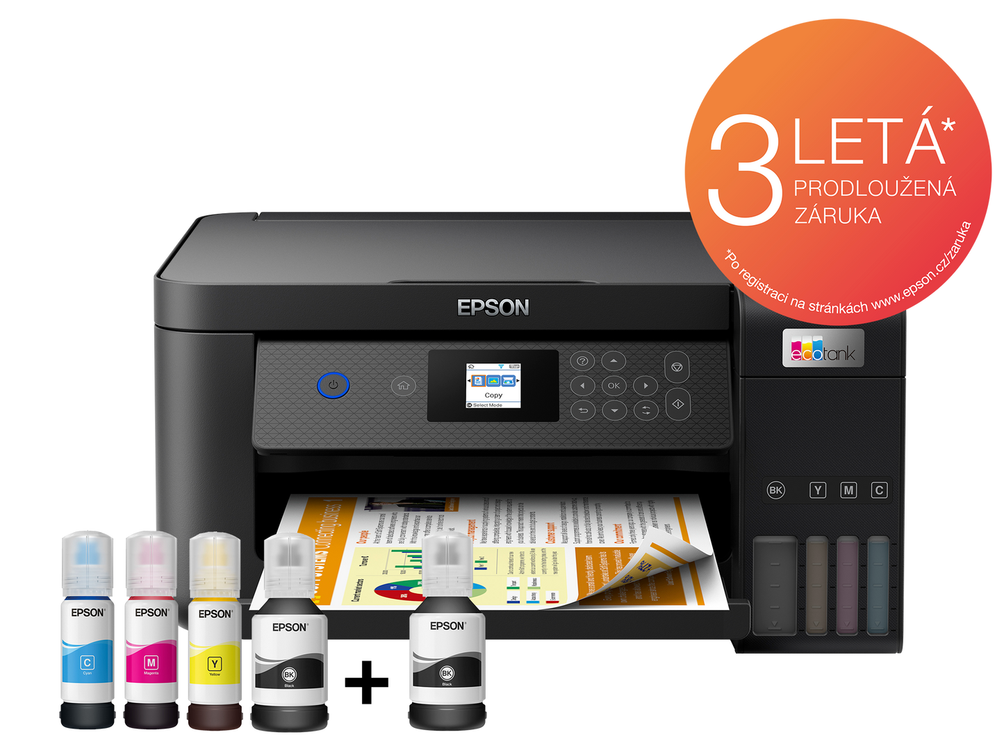 Epson EcoTank L4260: Multifuncional Inalámbrica a Color, Impresión Doble Cara, Tanque de Tinta