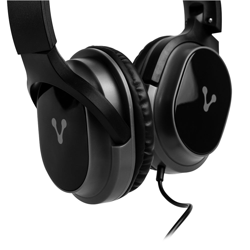 Audífonos Vorago HP-301 Alta Fidelidad Micrófono Manos Libres Color Negro