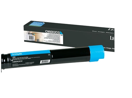 Tóner Lexmark C950 Extra Alto Rendimiento Color Cian