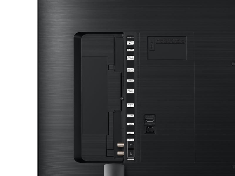 Pantalla Smart Samsung Hotelera 65" Crystal 4K UHD Resolución 3840x2160