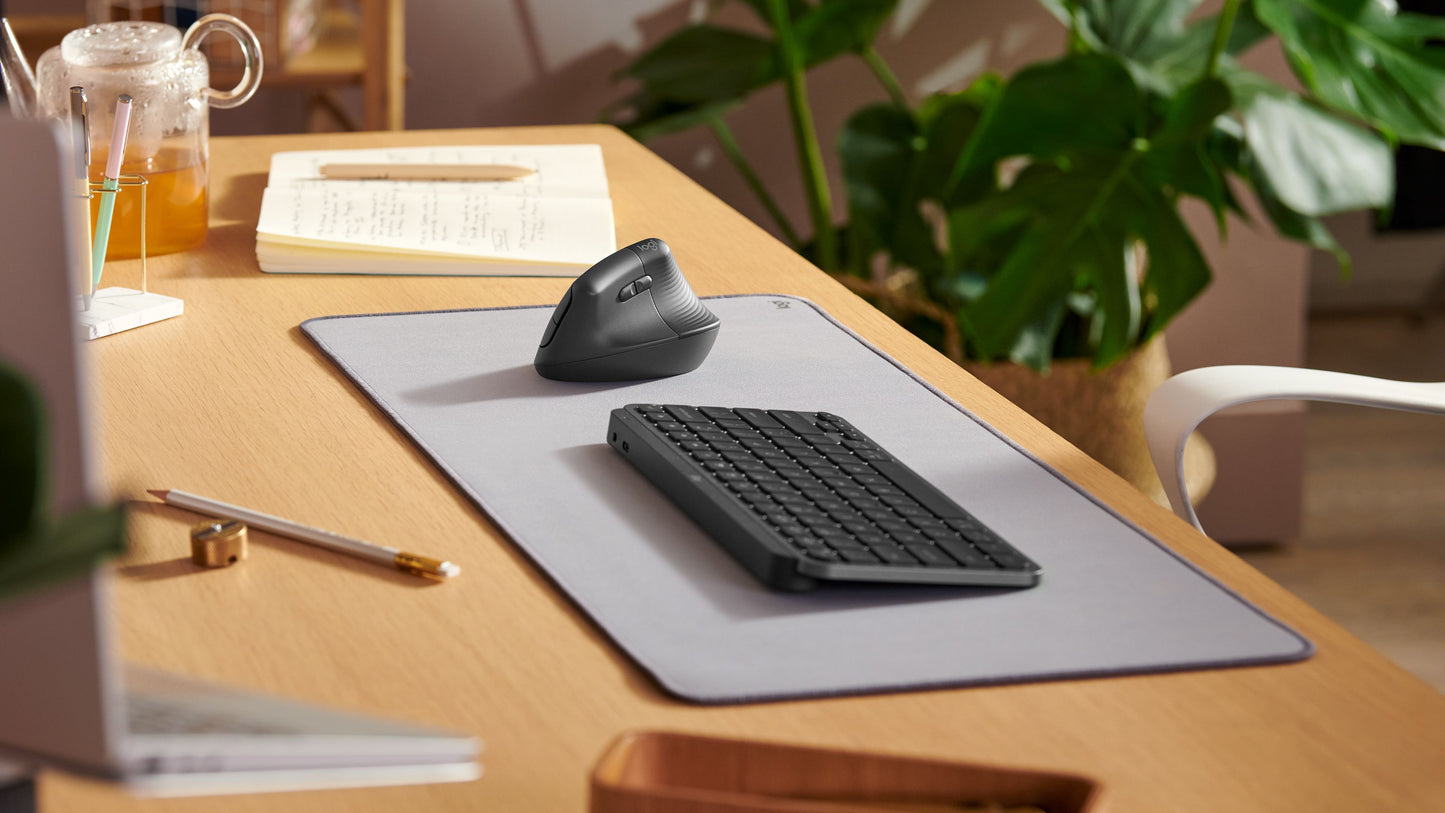 Mouse Logitech Lift Ergonómico Vertical 1000dpi Color Grafito